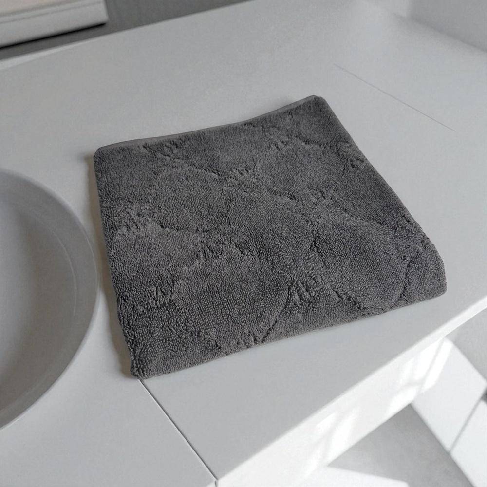 JOOP! Frottiertuchserie Uni Cornflower 1670 Badematte/Duschvorlage Anthrazit