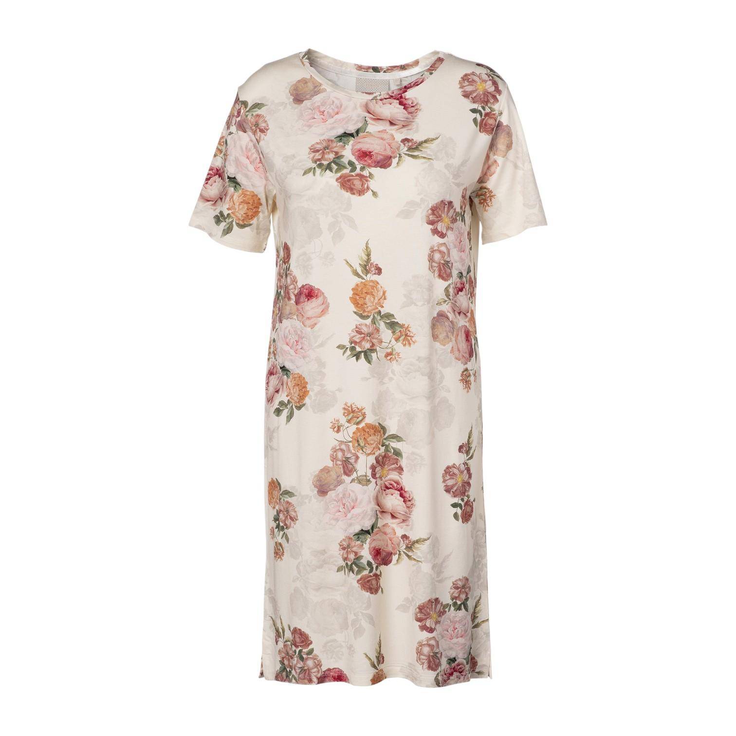 ESSENZA kurzärmeliges Nachthemd Emmy Orianna Vanilla L