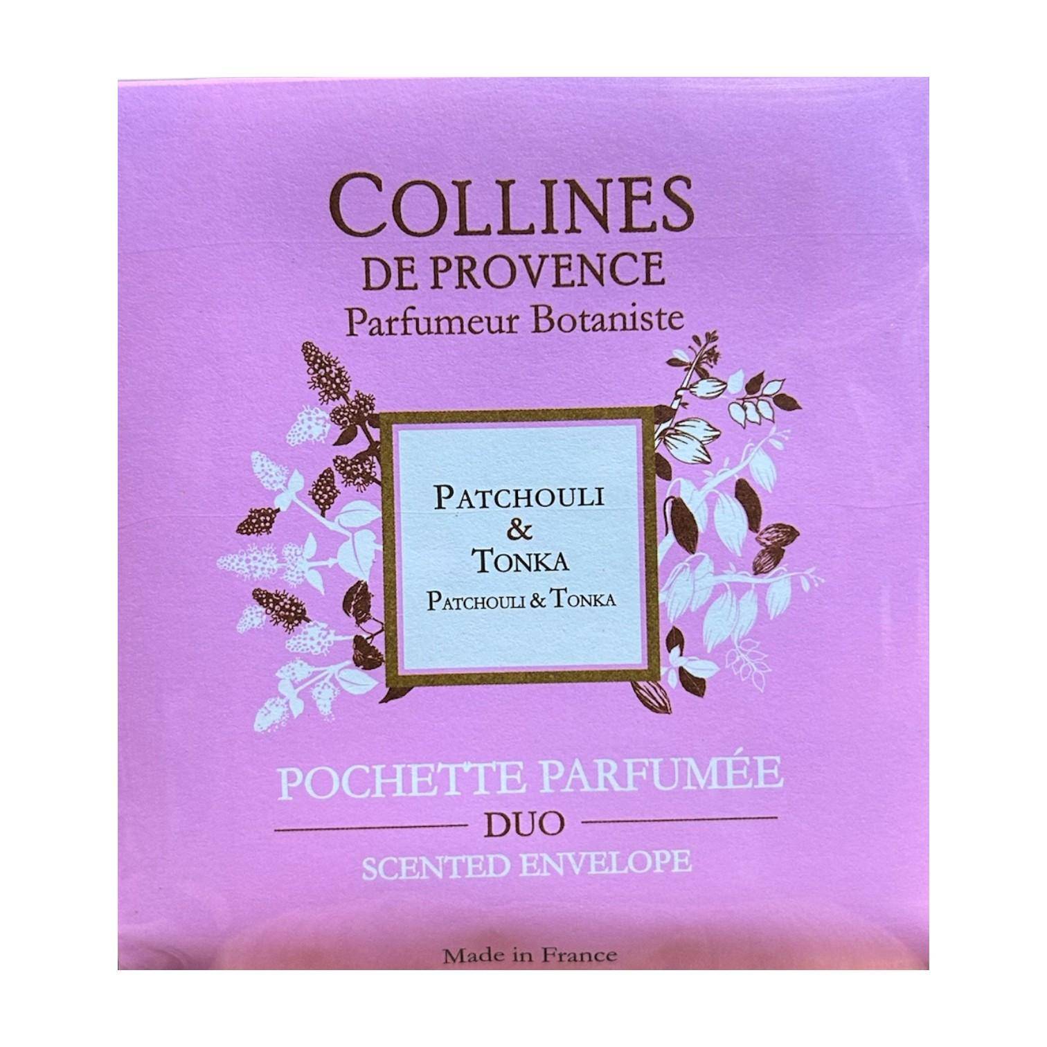 Von Collines De Provence - Duftsachet Patschuli & Tonka 6g
