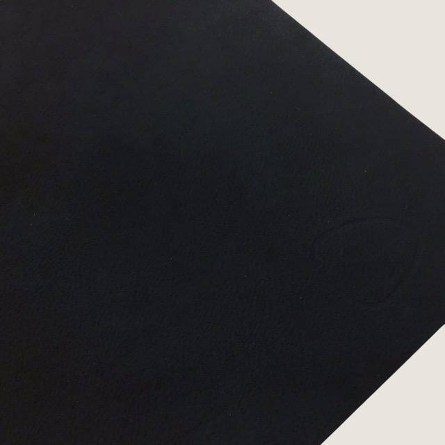 Lind DNA Tischset Square L Black Nupo in 35 x 45 cm