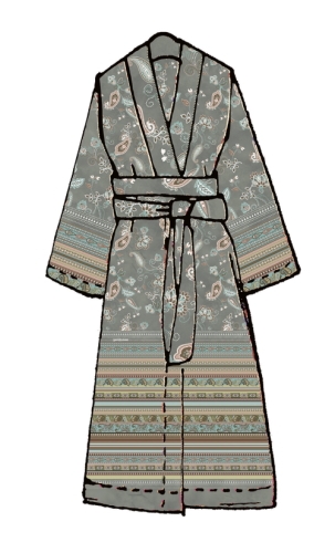 Bassetti Kimono AMARANTO G1 Limited Edition L/XL