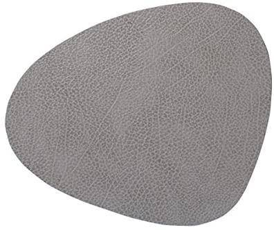 Lind DNA Tischset Curve L Hippo Anthracite-Grey in 37 x 44 cm