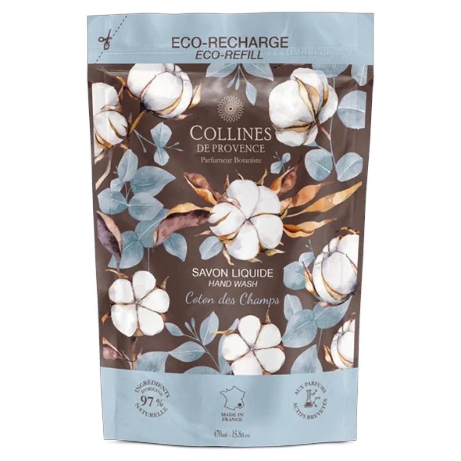 Von Collines De Provence - Öko-Nachfüllung Baumwollfelder 470 ml
