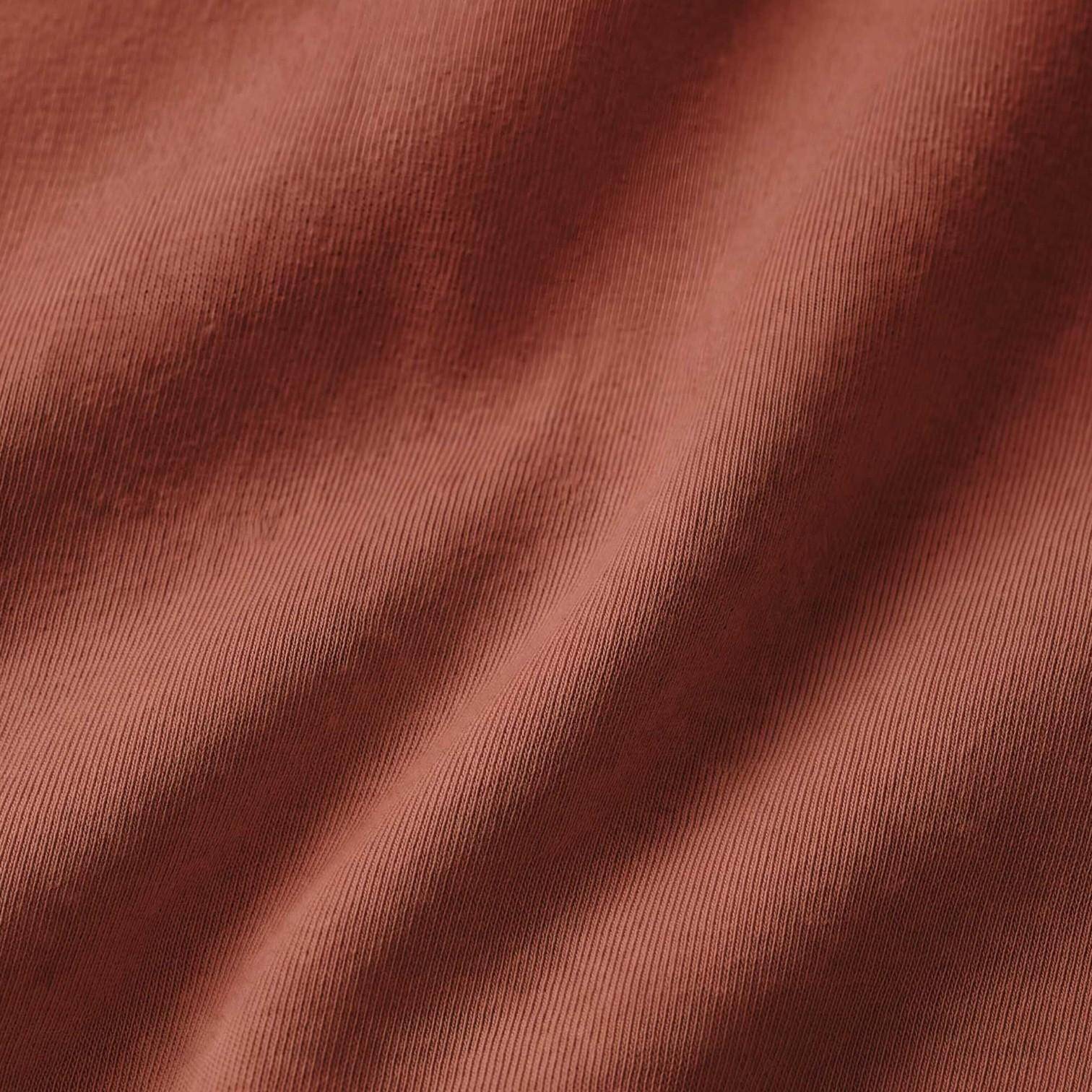 ESSENZA Fine Organic Jersey Spannbetttuch Terracotta 140-160 x 200-220 cm