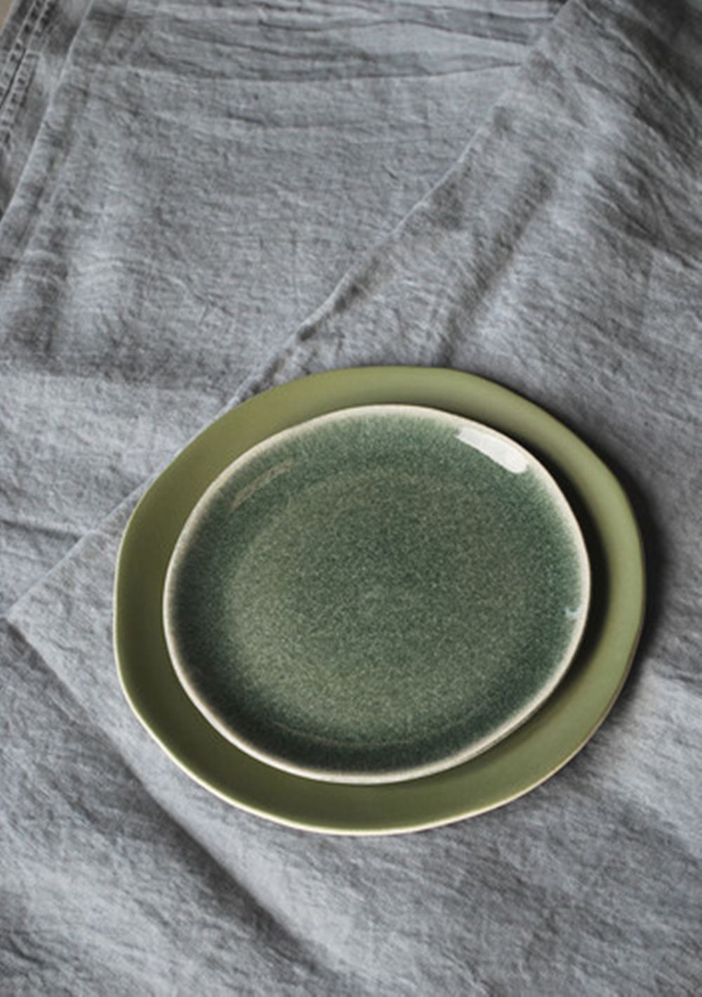 Jars Keramik Maguelone Fb.Orage Uni Speiseteller 26,5 cm