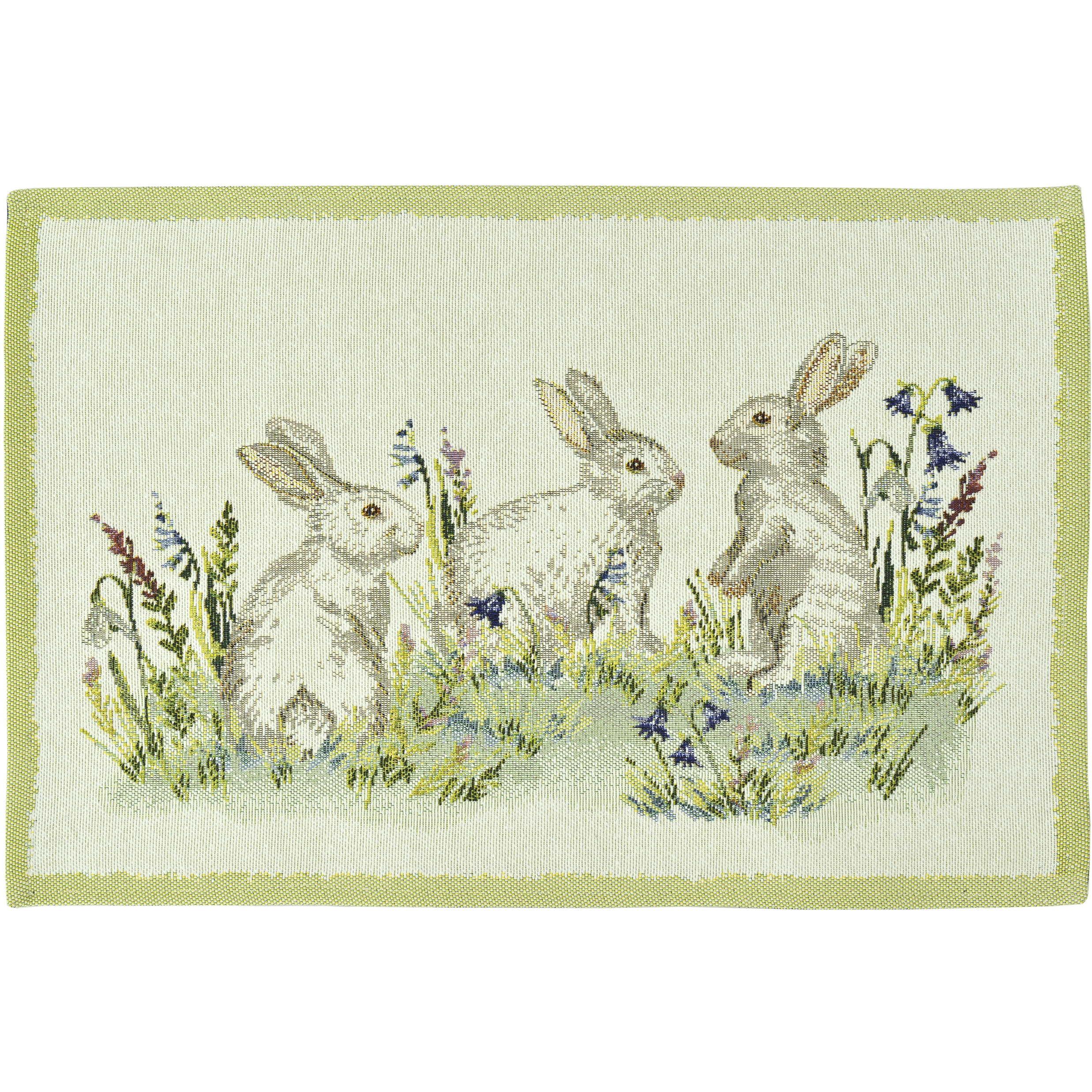 Sander Tischset Bunnies in 32 x 48 cm