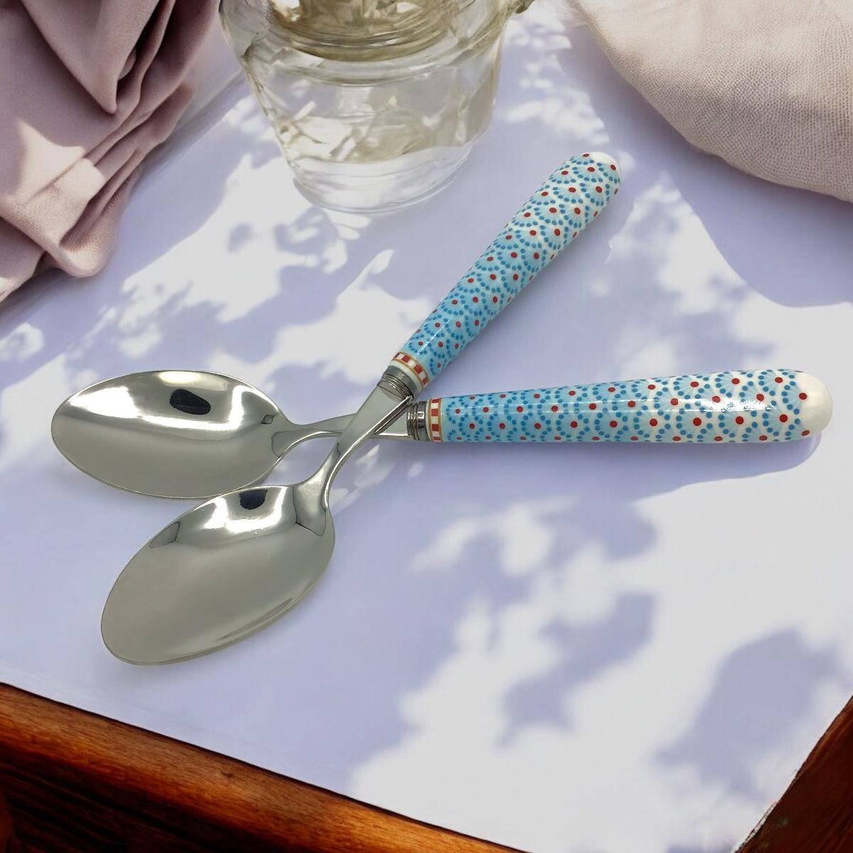 PiP Studio Spoon Floral Blue 20 cm