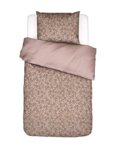 Essenza Baumwollsatin Bettwäsche Juliette in Antique Pink 155 x 220 cm + 80 x 80 cm
