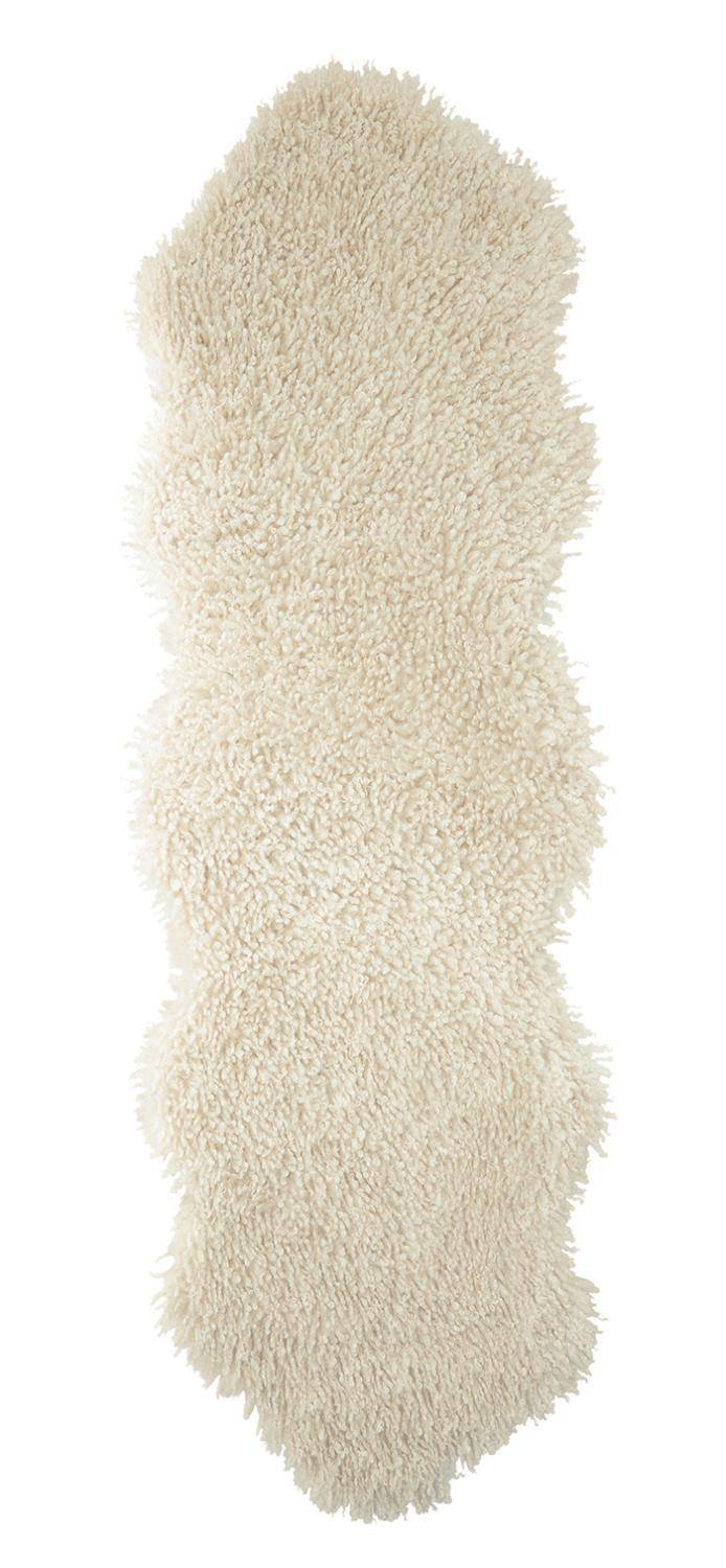 Skinnwille Dekofell Wooly Beige 60 x 180 cm