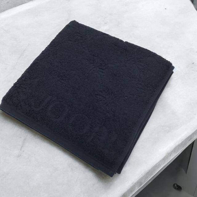JOOP! Handtuchserie Uni Cornflower 1670 Schwarz Handtuch