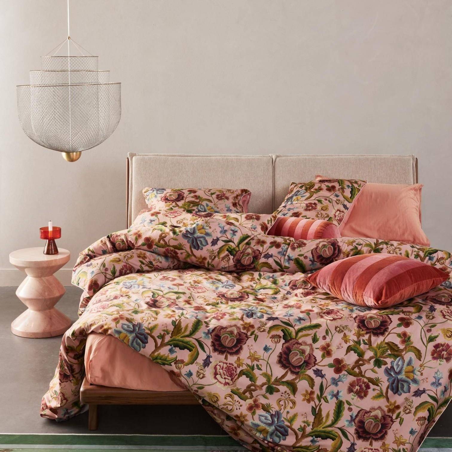 ESSENZA Dekokissen Nino Summer Mauve 50 x 50 cm