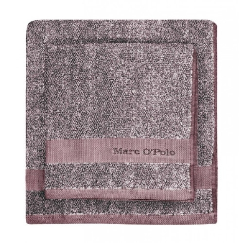 MARC O'POLO Melange Aubergine / Lavender Mist Handtuch 50 x 100 cm