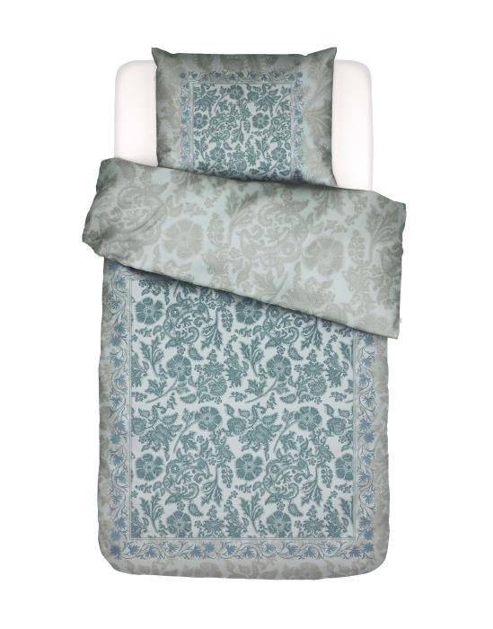Essenza Baumwollsatin Bettwäsche Maere Hazy Blue 135 x 200 cm