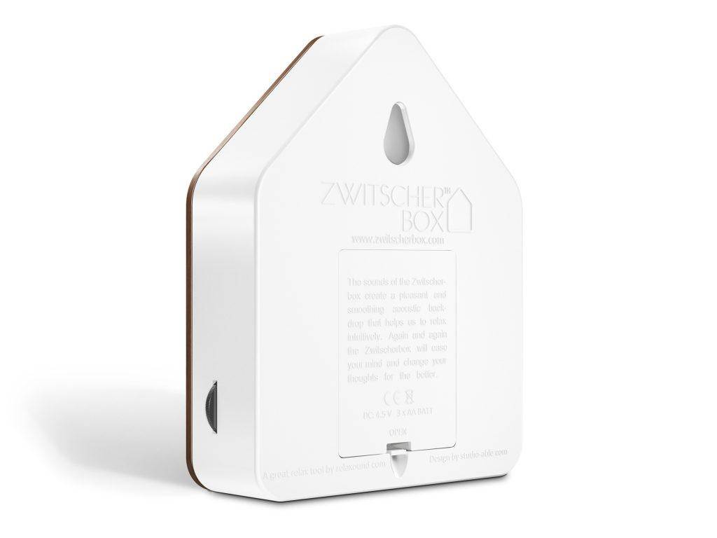 Zwitscherbox Oak - Natürliches Unikat mit edler Holzstruktur