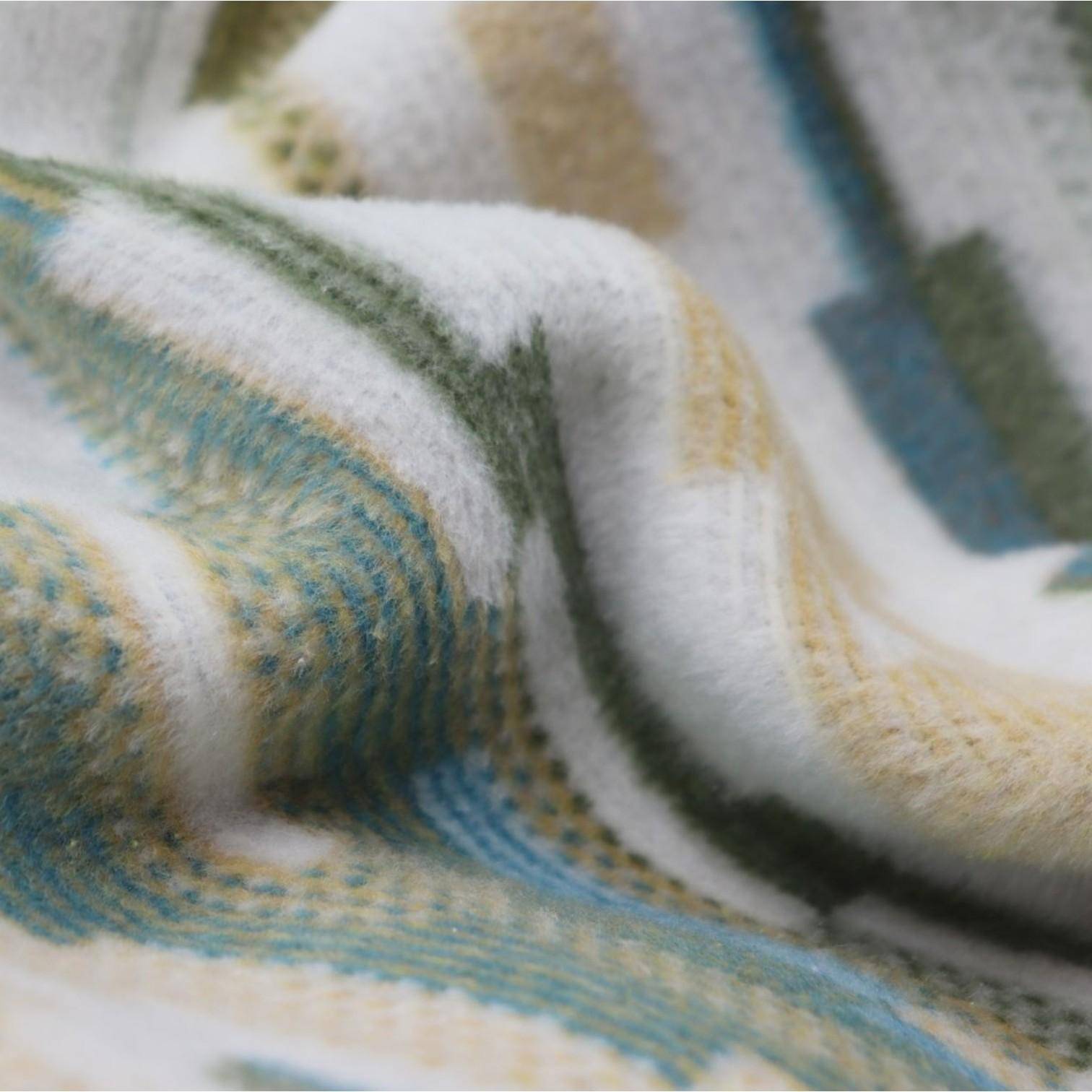  Biederlack Wohn- und Kuscheldecke Mission Teal 150 x 200 cm