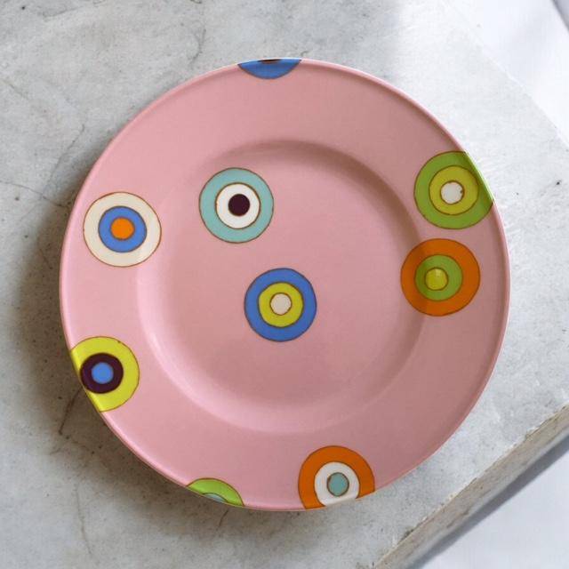 Dibbern Dessertteller Spots Rose 19cm