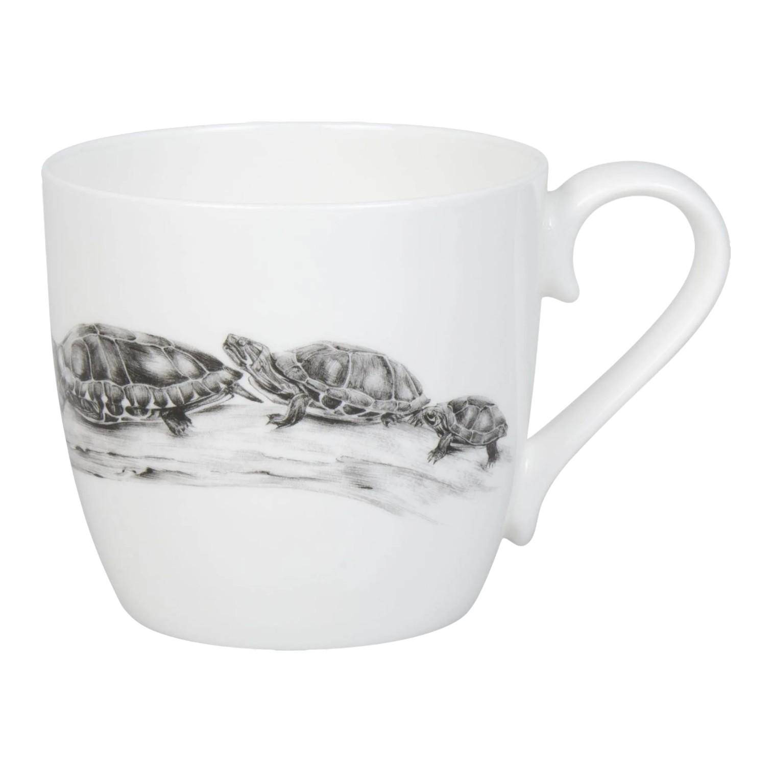 Könitz Amazing Animals Schildkröten Becher aus Bone China 450 ml