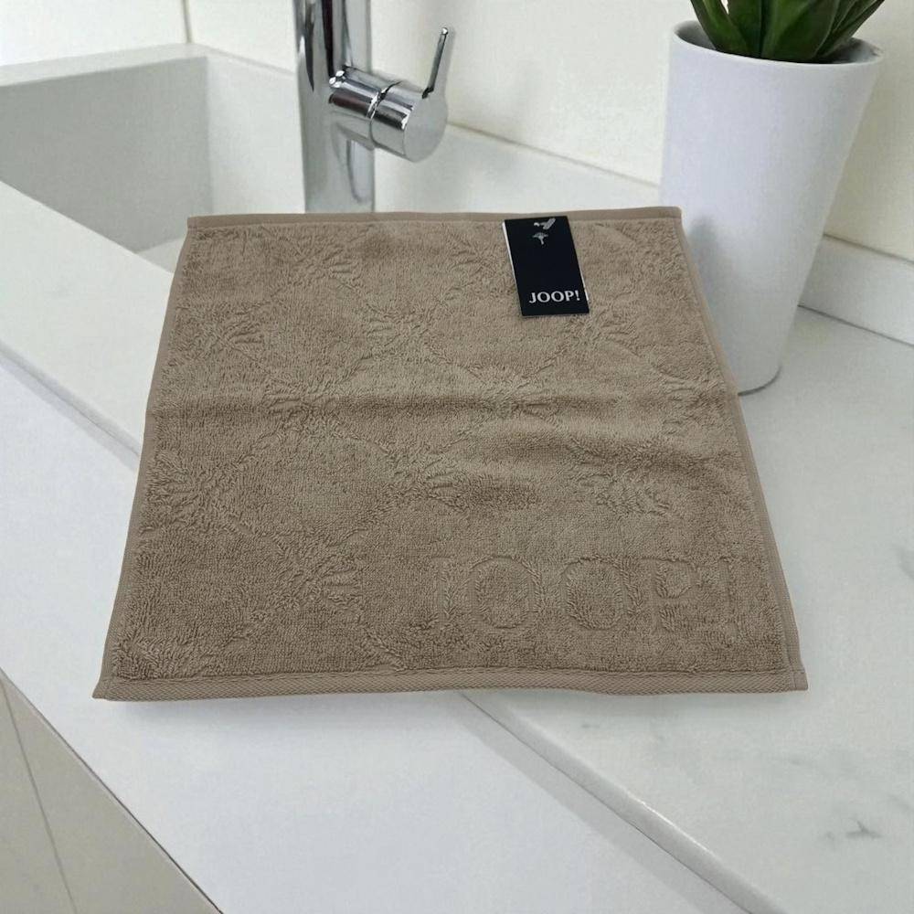 JOOP! Frottiertuchserie Uni Cornflower 1670 Seiftuch Sand