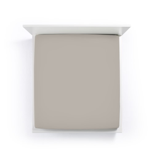 Formesse Bella Gracia Alto Spannbetttuch Platin (0125) 140 cm x 190 cm - 160 cm x 220 cm