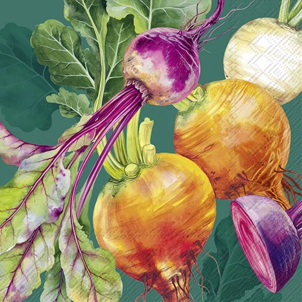Ihr Lunch Serviette Beets 33 x 33 cm