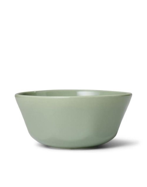Essenza Sculpture Bowl Small Stone Green 12 cm