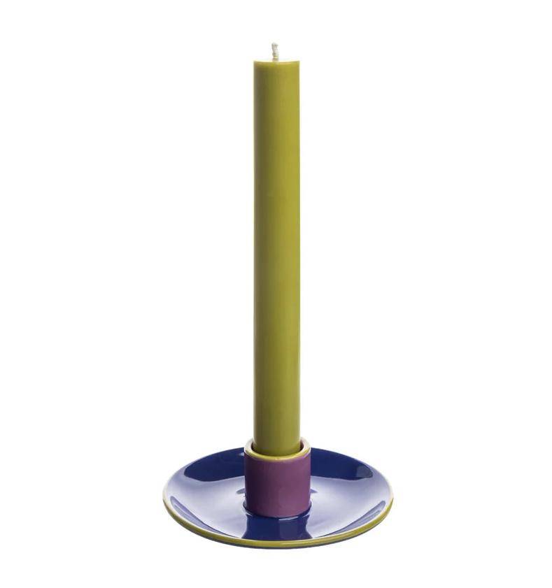 Tranquillo Kerzenhalter Colouri Blau/Violett