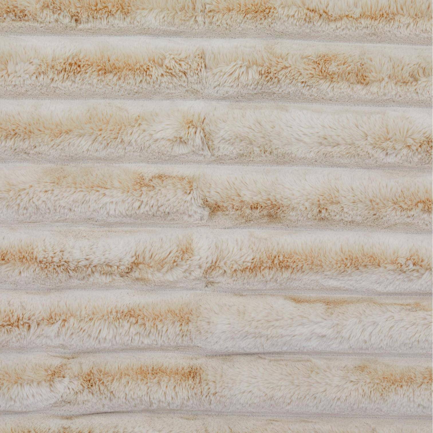 Skinnwille Plaid Liny Beige 140 x 220 cm