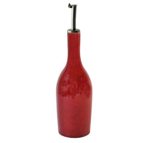 Jars Keramik Tourron Fb.Cerise Öl/Essigflasche
