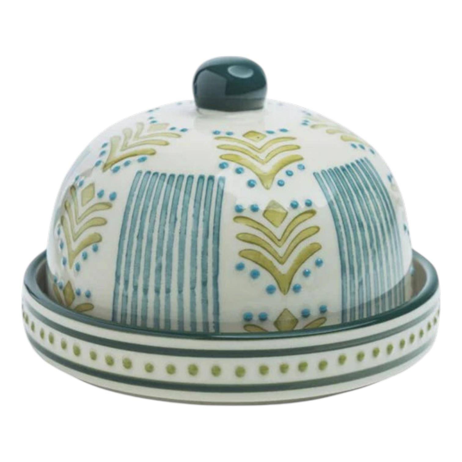 Tranquillo Käseglocke/Butterdose Oriental - blau