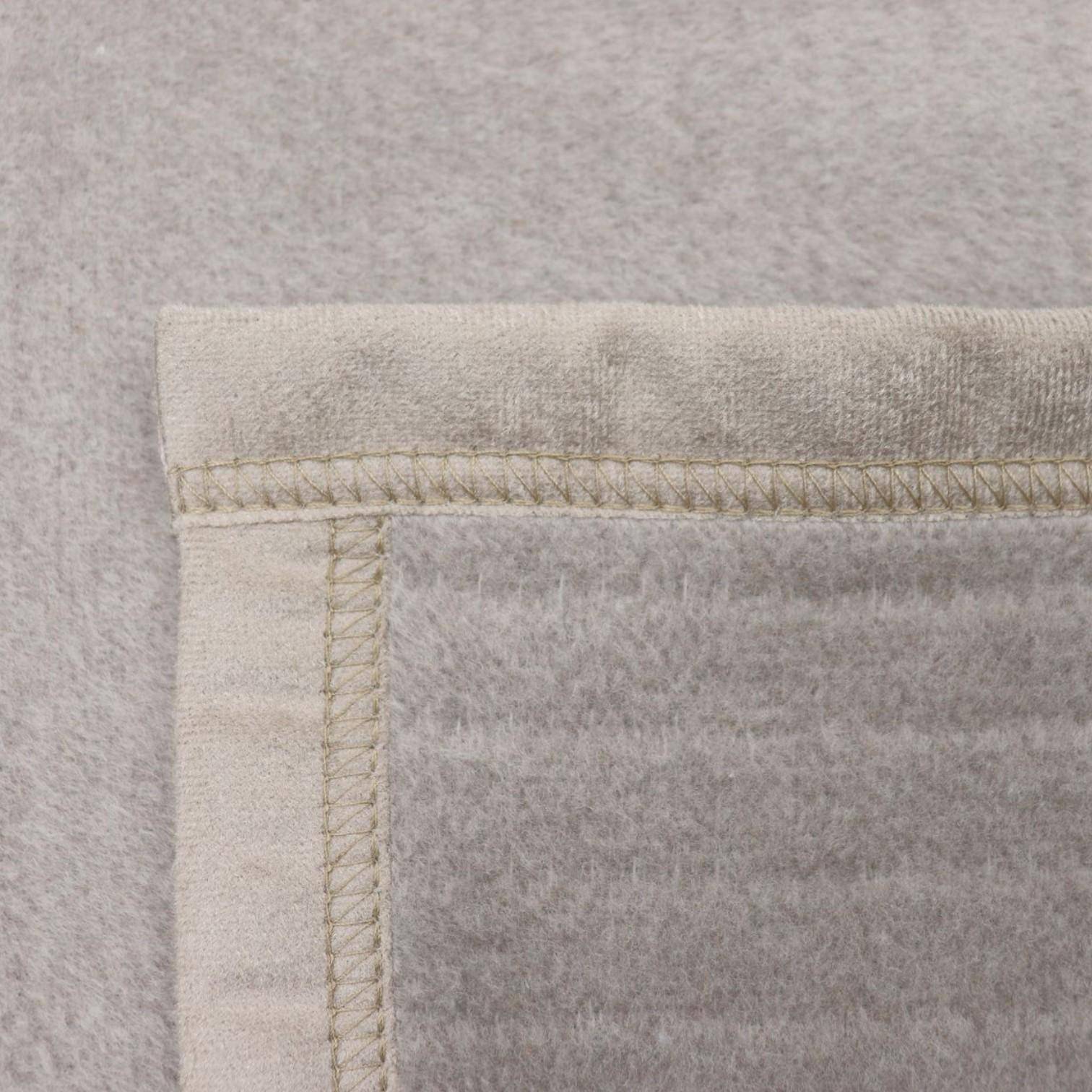 Biederlack Wohn- und Kuscheldecke Feel Taupe 150 x 200 cm