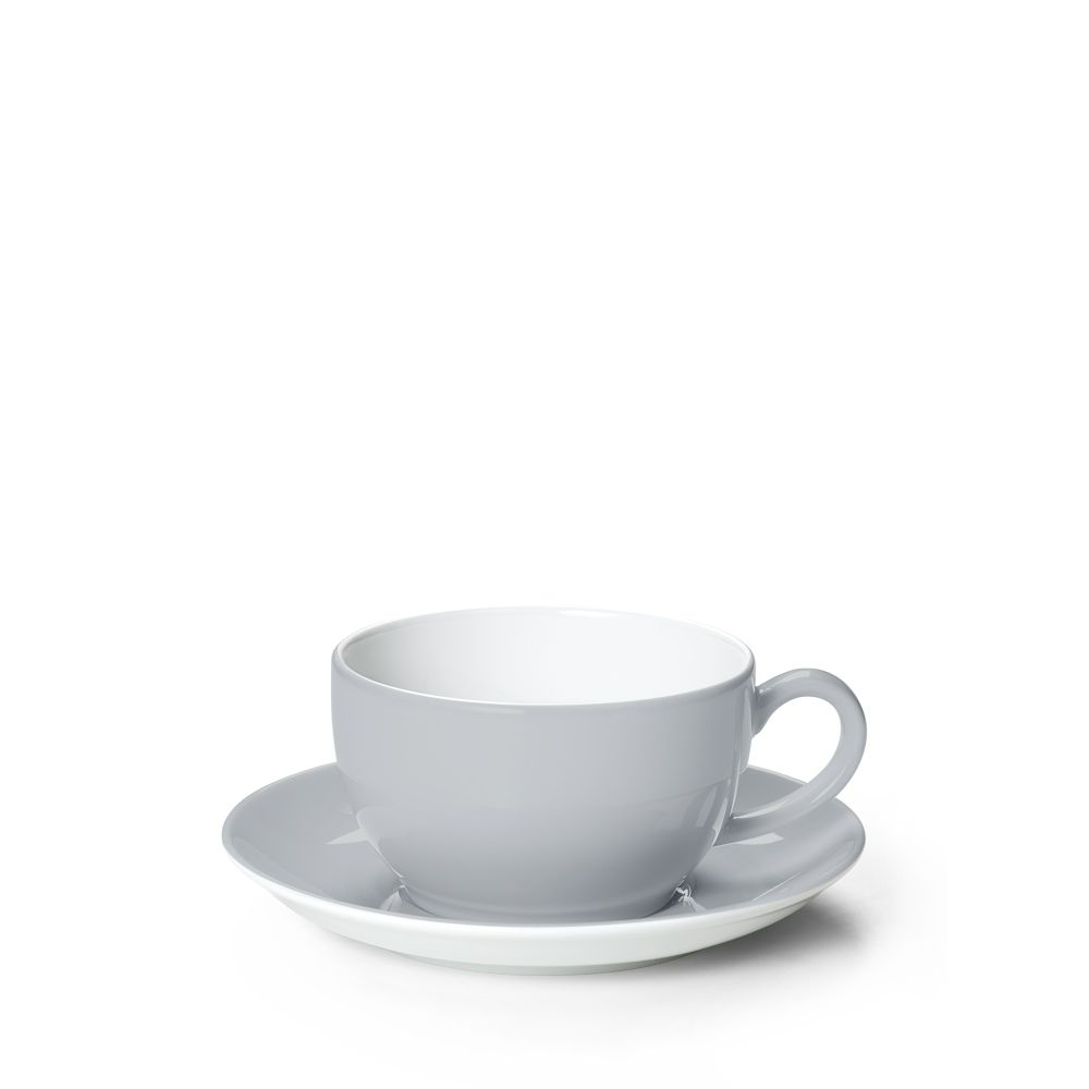 Dibbern Solid Color Kaffeetasse lichtgrau (Obertasse)