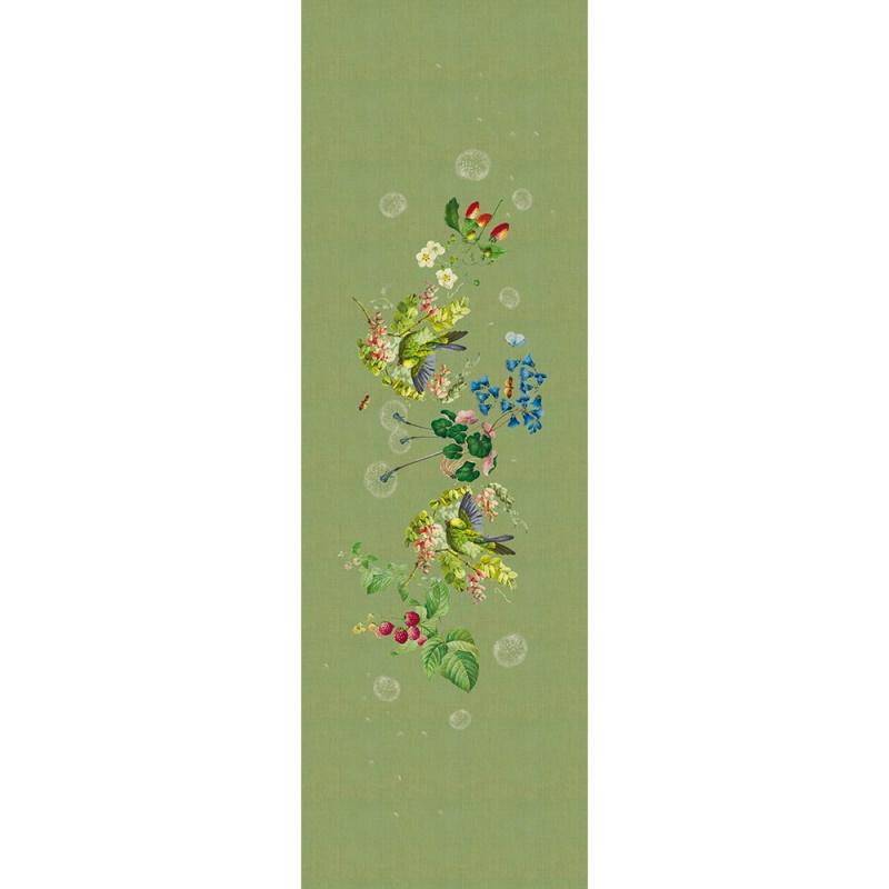Garnier Thiebaut Tischläufer Bouquet du Soleil Sauge 55 x 150 cm