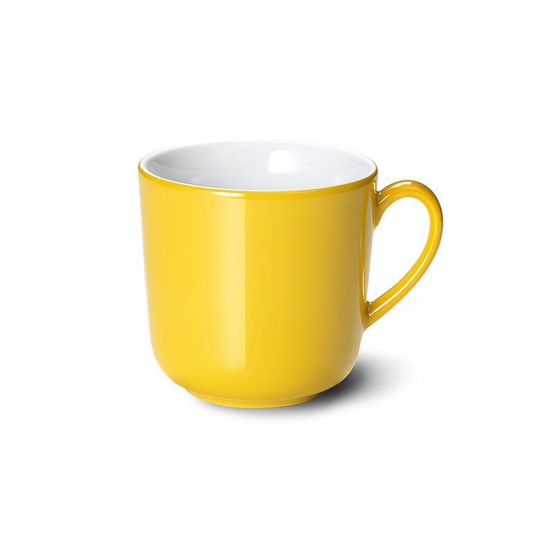 Dibbern Solid Color Becher mit Henkel 0,32 l sonnengelb