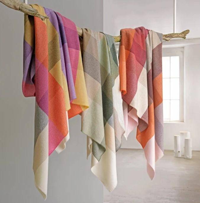 Eagle Products Plaid Pisa Wein/Terra/Bordo 130 x 200 cm
