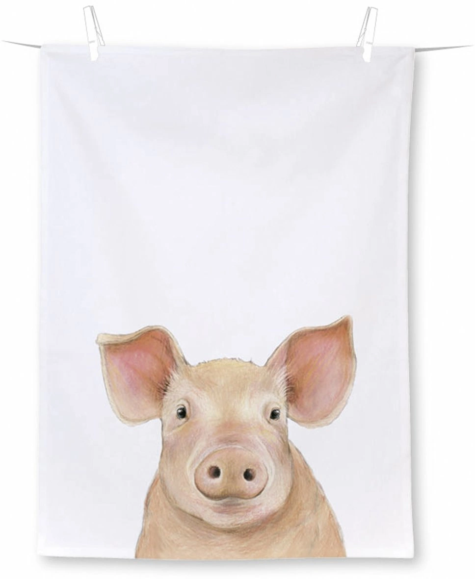 Ihr Geschirrtuch Farm Pig