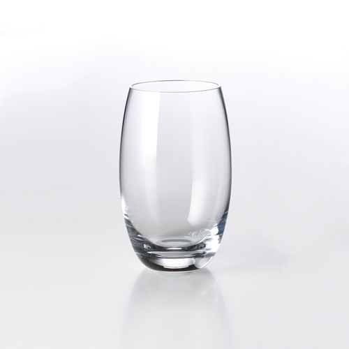 Geschwungener Klassiker: Dibbern Glas Solid Color 0,4 l Klar