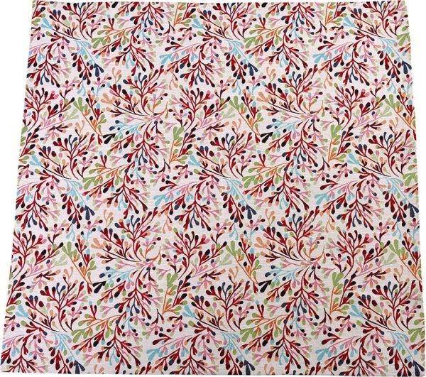 Sander Mitteldecke Coral mehrfarbig 85 x 85 cm