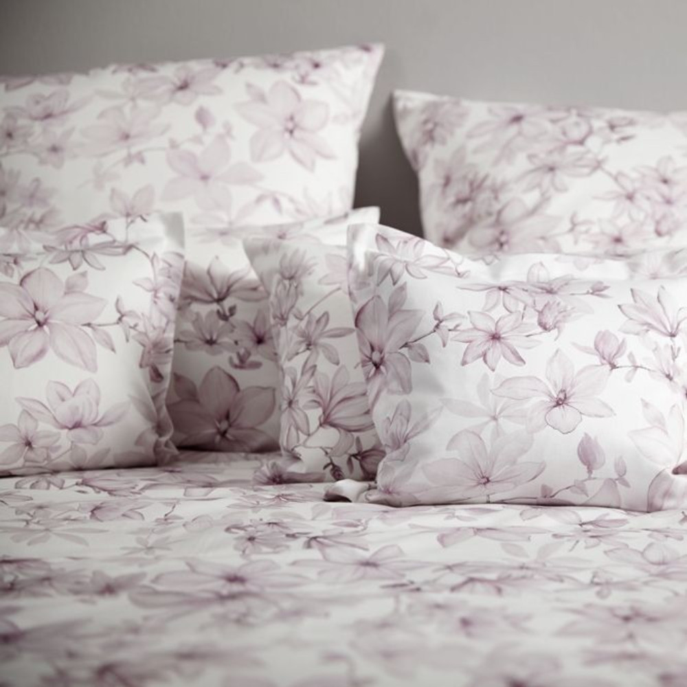 Elegante Comfort Satin Bettwäsche Fairy Rosé 155 x 220 cm