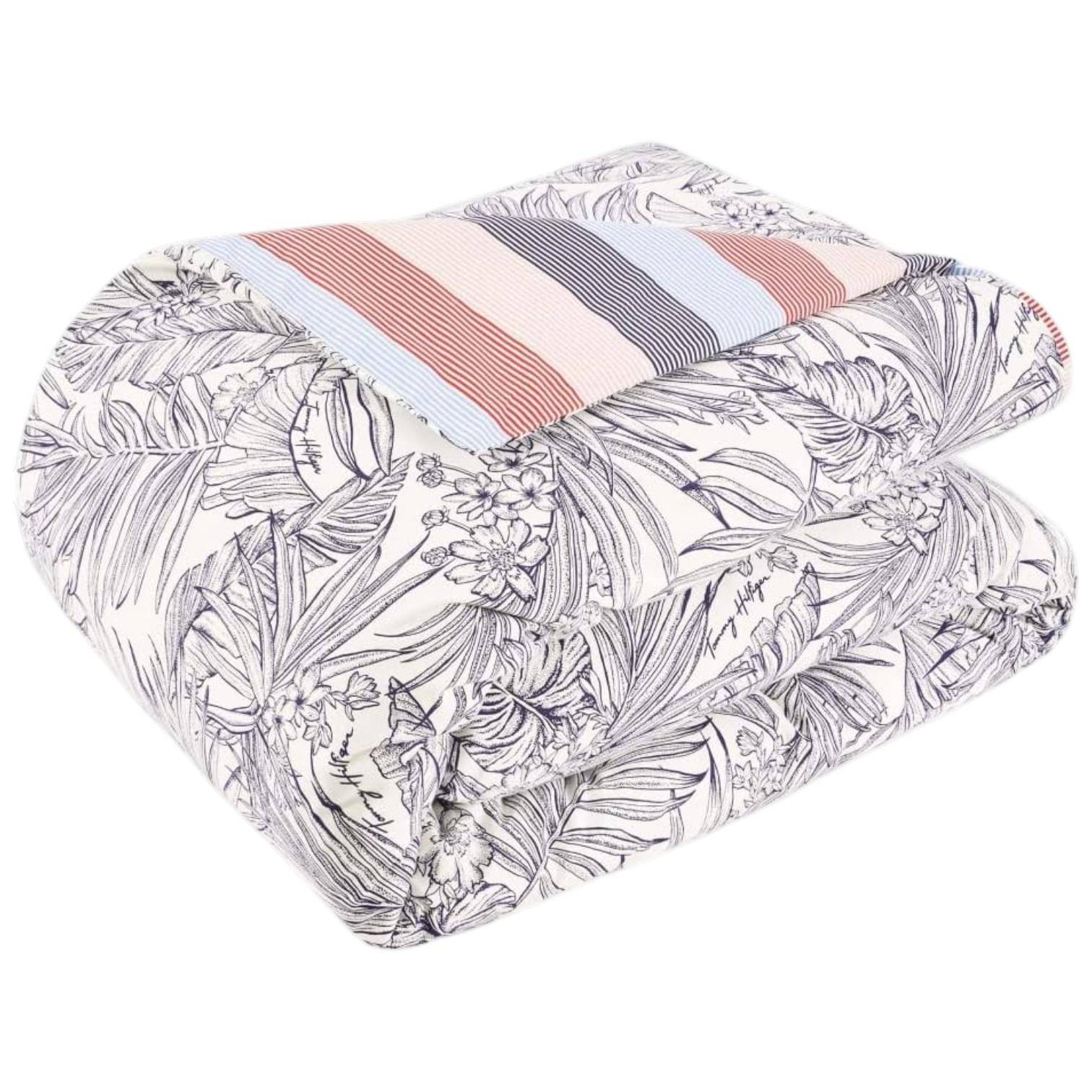 Tommy Hilfiger Bettwäsche Tropical White 135 x 200 cm