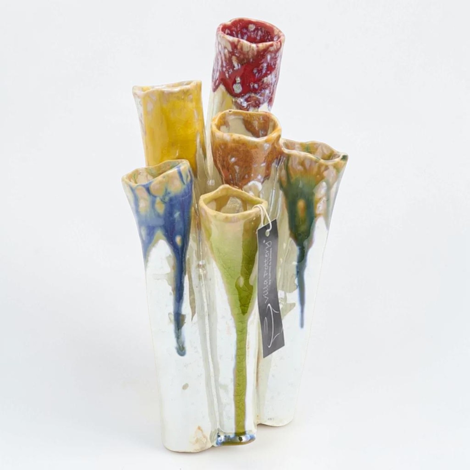 Villa Pottery Vase Juul Multi 26 cm