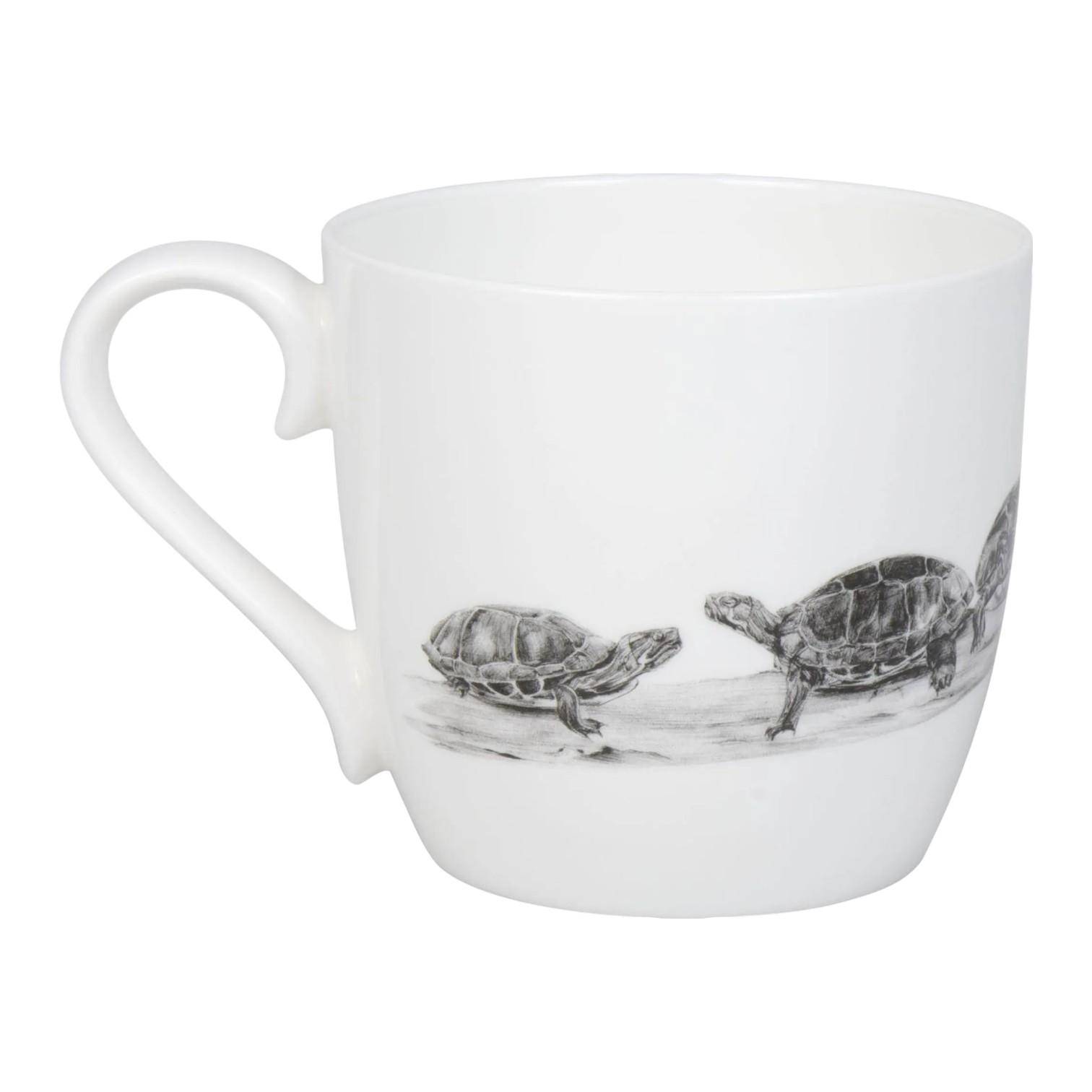 Könitz Amazing Animals Schildkröten Becher aus Bone China 450 ml