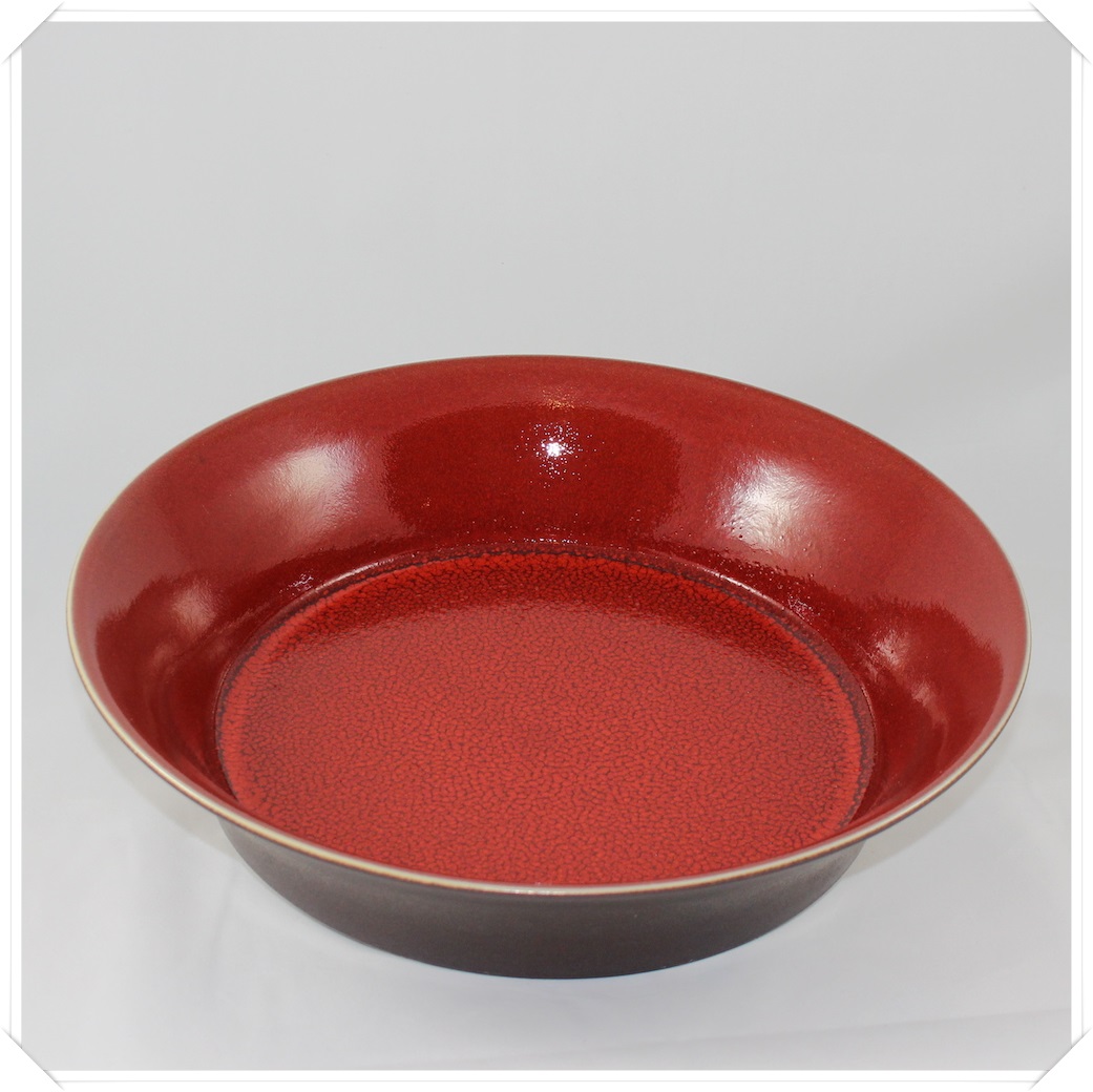 Jars Keramik Tourron Fb.Cerise Schüssel/Schale 33 cm