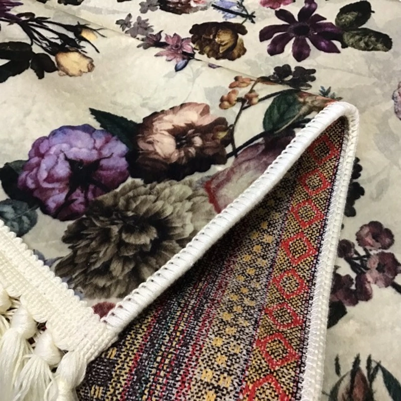 ESSENZA Teppich Fleur Ecru 60 x 90 cm