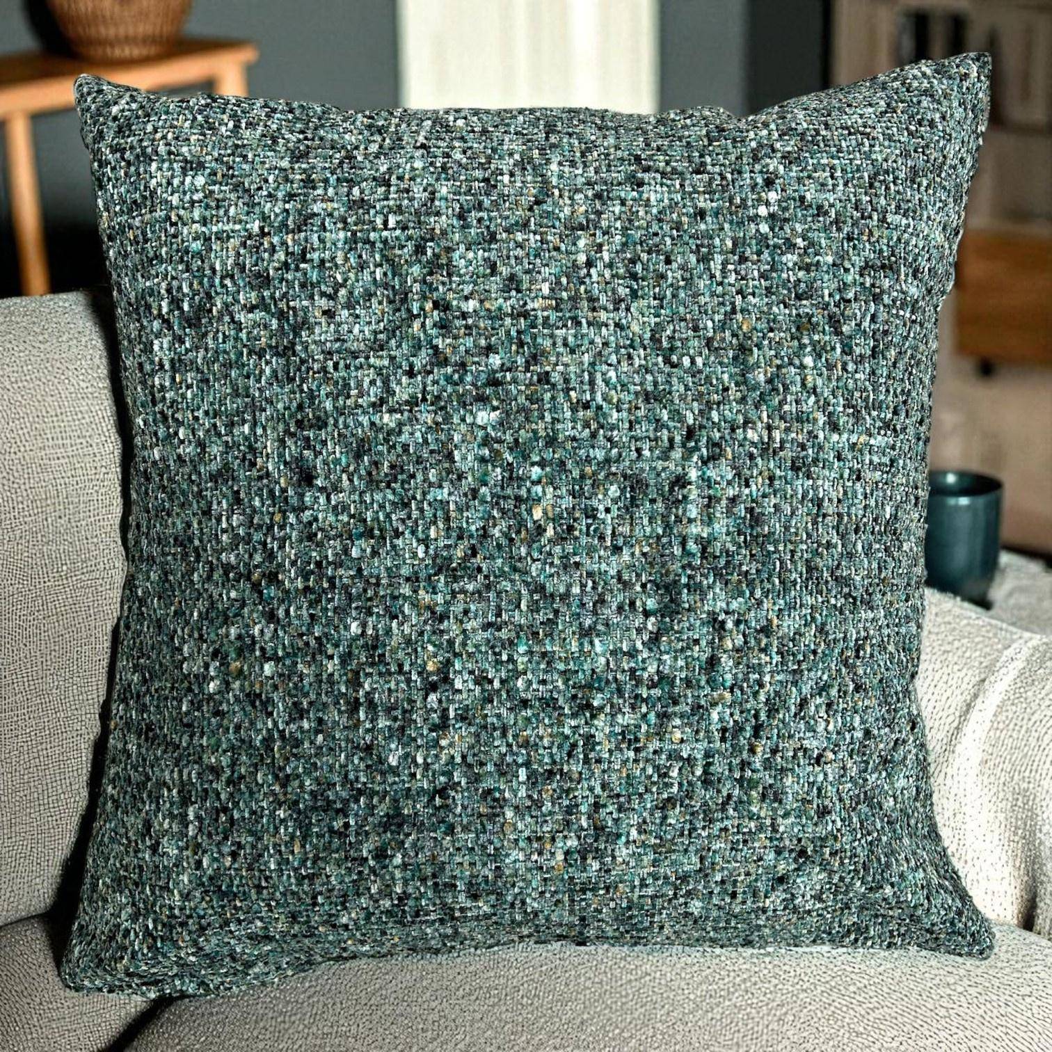 Gözze Kissenhülle Sarah 40x40 cm in Petrol – Eleganz für Dein Zuhause
