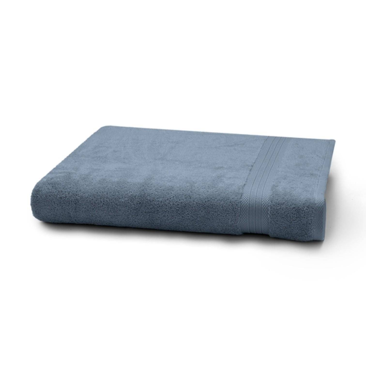 Garnier Thiebaut Frottiertuchserie Elea Bleu Ardoise Badetuch