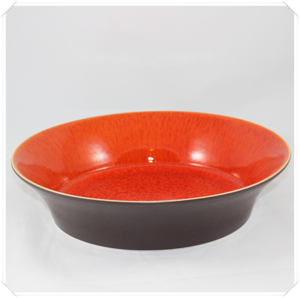 Jars Keramik Tourron Fb.Orange Schale/Schüssel 33 cm