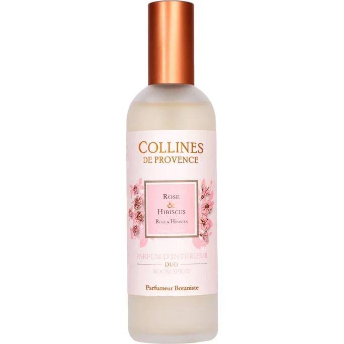 Von Collines De Provence - Raumduft-Spray Rose und Hibiskus 100ml