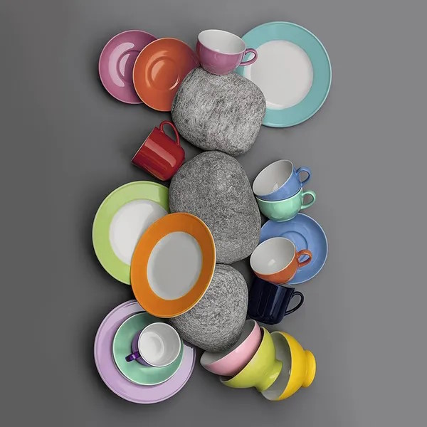 bunt, jung, modern, zeitlos: Dibbern Solid Color