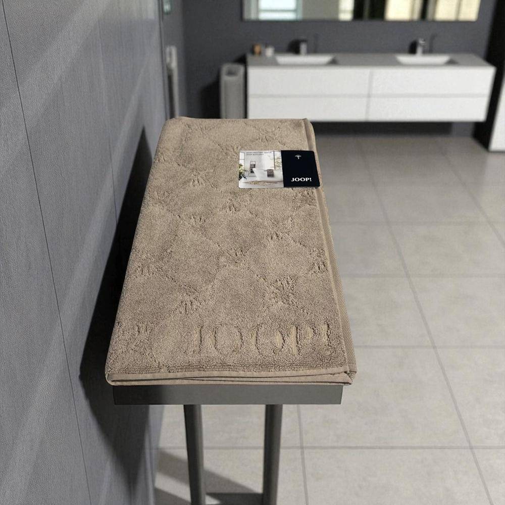 Joop! Frottiertuchserie Uni Cornflower 1670 Badematte/Duschvorlage Sand