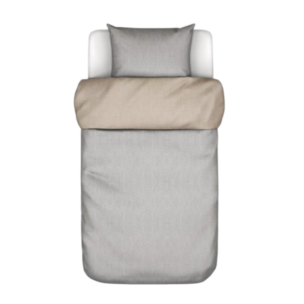 Marc O'Polo Bettwäsche Malthe Light Grey als garngefärbte Wendebettwäsche aus hochwertigem Lyocell-Mix